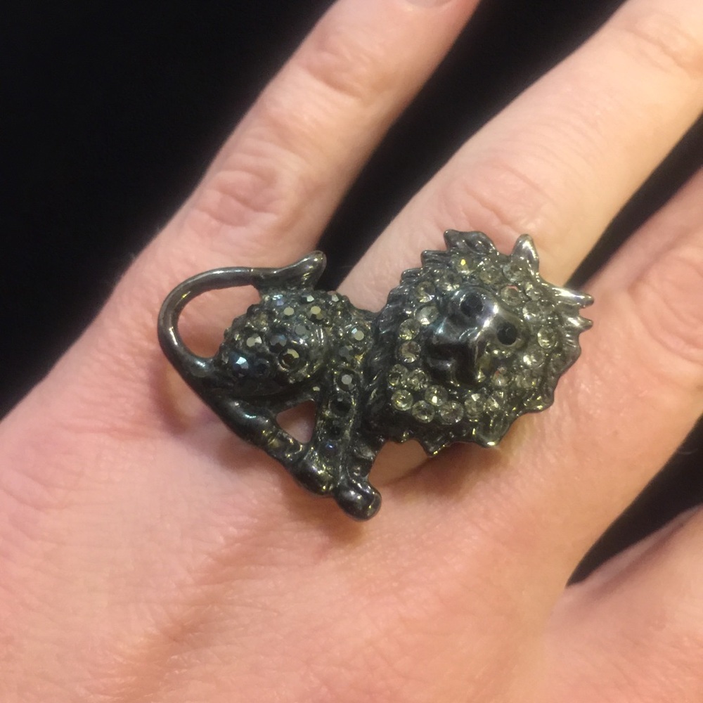 HANDMADE! “LEO” Lion Ring